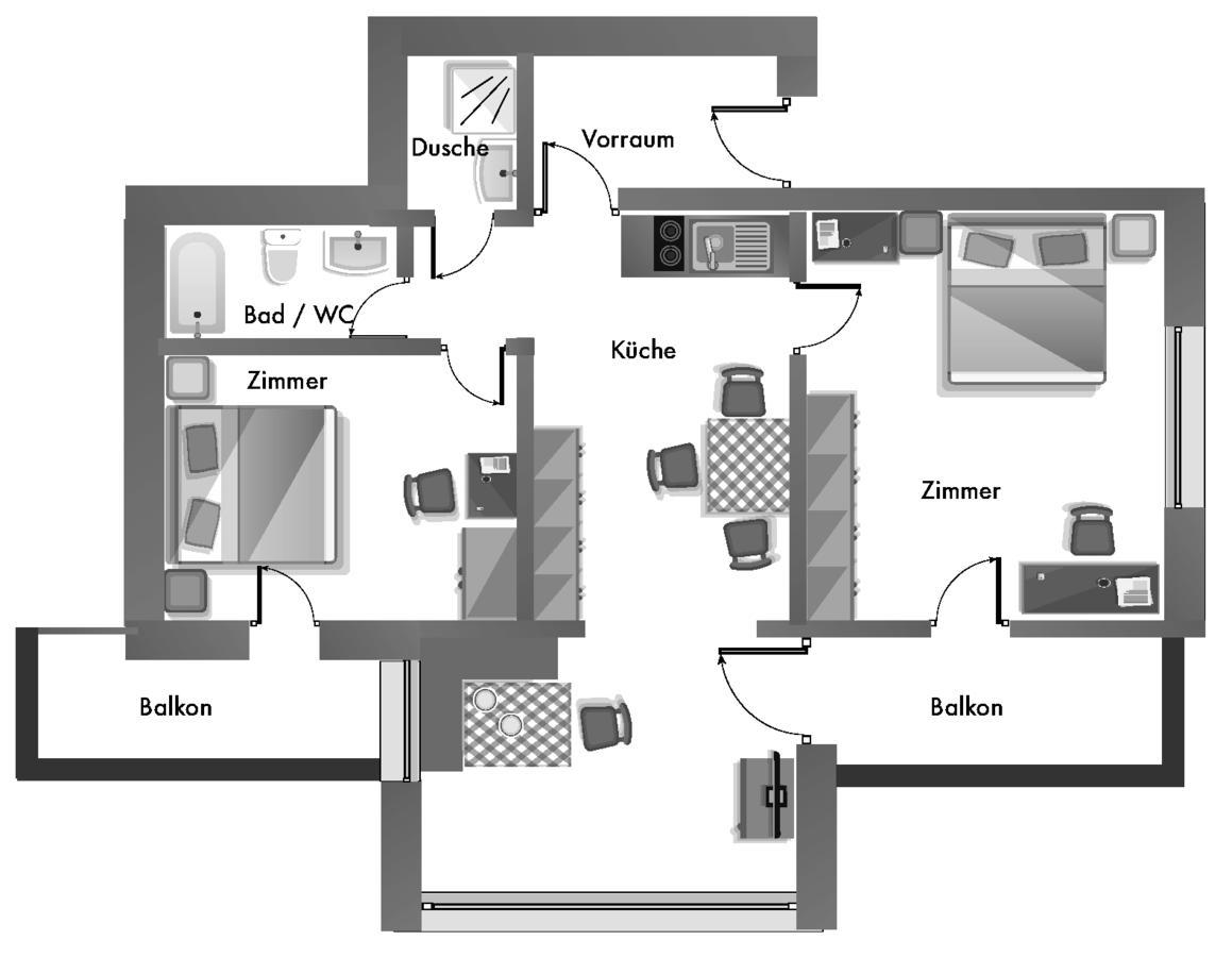 Appartement Kristall Tauplitz Buitenkant foto